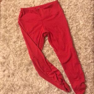 Yogalicious Hot Pink Yoga Capri Workout Leggings